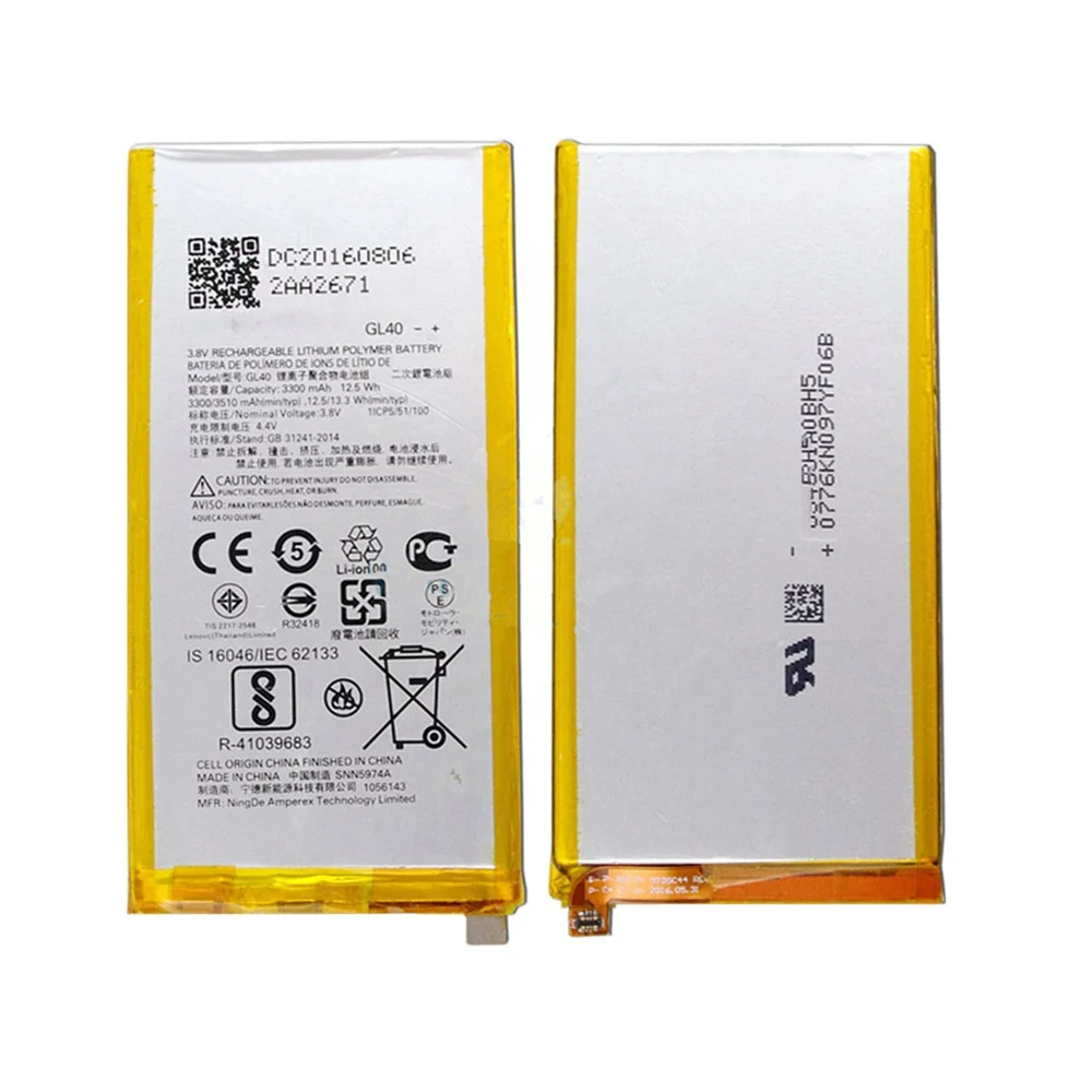 NEW GL40 Battery For Moto Z Play Droid XT1635 XT1635-01 XT1635-02 XT1635-03 3300mAh