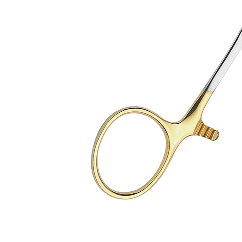 Olsen Hegar Manual Needle Holder with Reusable Stainless Steel Surgical Scissors Cutting Driver Made from Wood