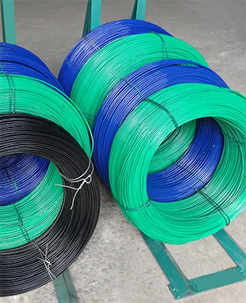 High Quality Pvc Coated Galvanized Green Wire Pvc Coated Steel Wire