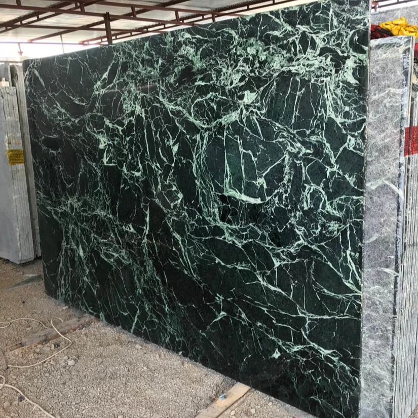 Плиты из зеленого мрамора лучшего качества