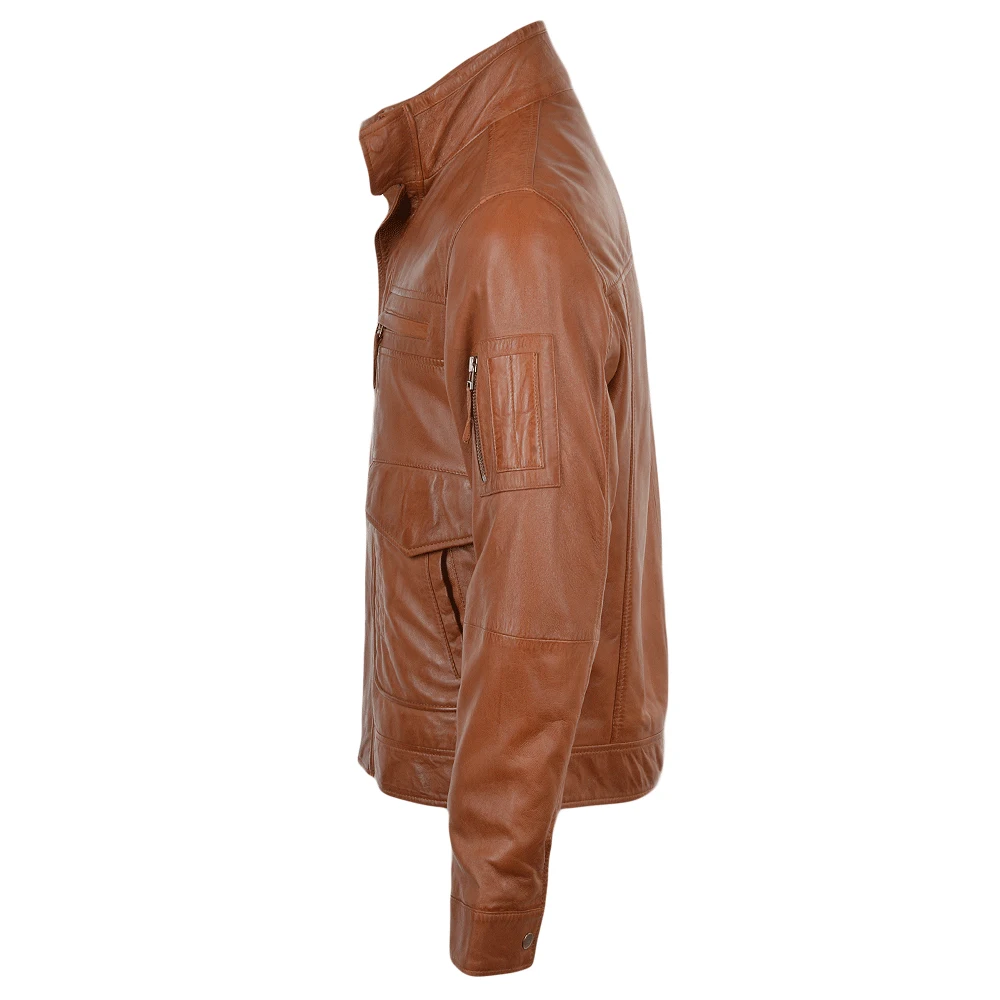 Cool Fashion PU Leather Jacket Large Size Motorcycle Jacket Coat Plus Size Men