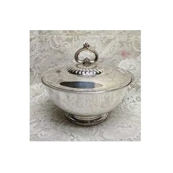 Classic Design Best Quality Metal Tureen set for Serving Soup Wholesale Supplier Manually Manufactured in India