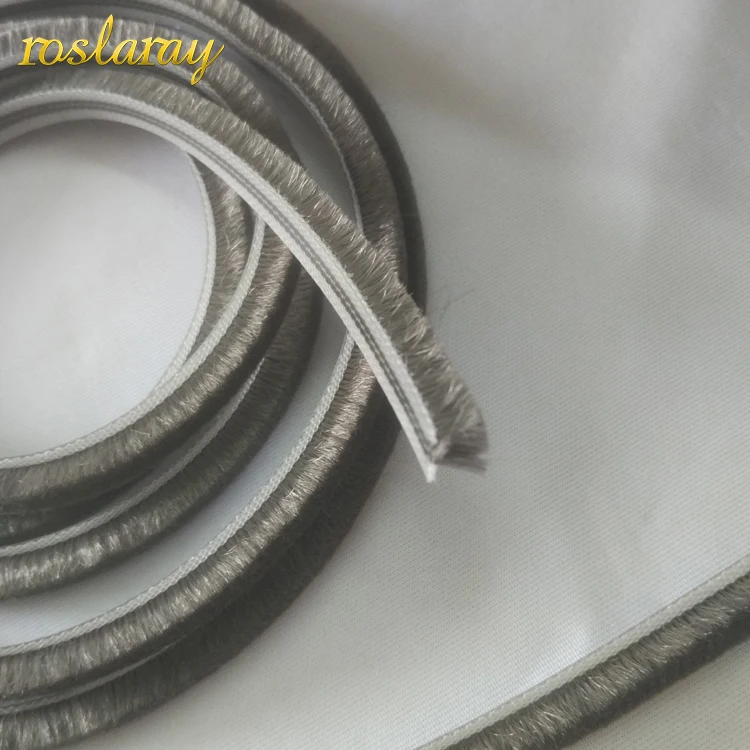 poly pile gasket window & door strip aluminum accessories for sliding door window Apposite weather stripping door seal strip