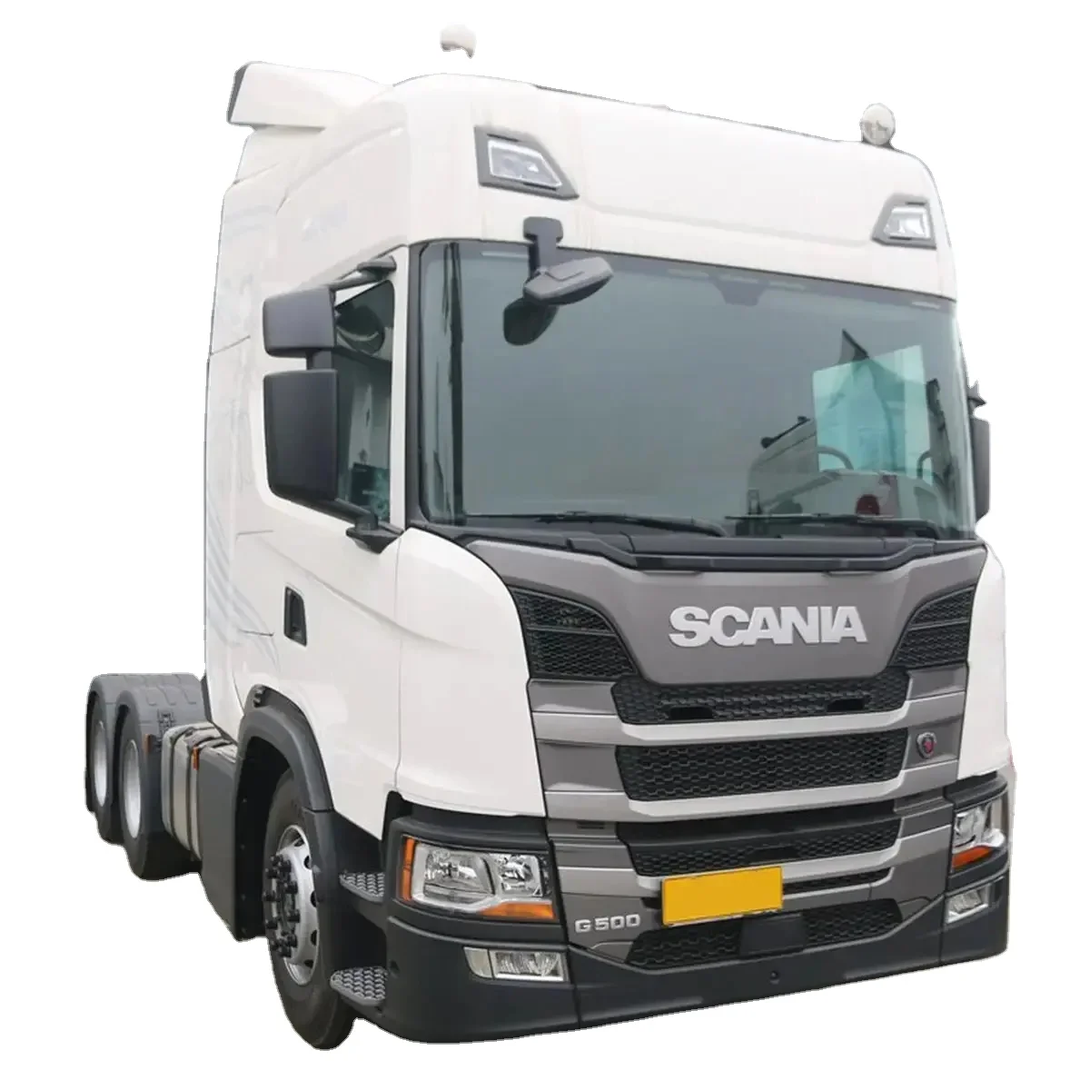 Подержанный Scania G440 тягач прицеп дизельное топливо механическая коробка передач 6x6 приводное колесо левое рулевое управление для легких грузовиков