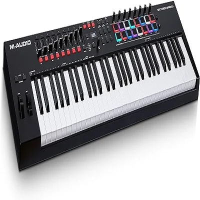 Лучшие продажи для оригинального M-Audio Oxygen Pro 61 USB MIDI контроллер клавиатуры пианино новый высококачественный