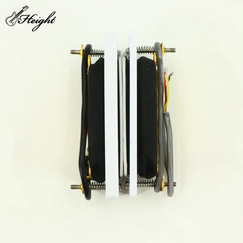 Experience Crystal-Clear Tones with the Orbital Double White Pickup Elevate Your Electric Guitar Sound