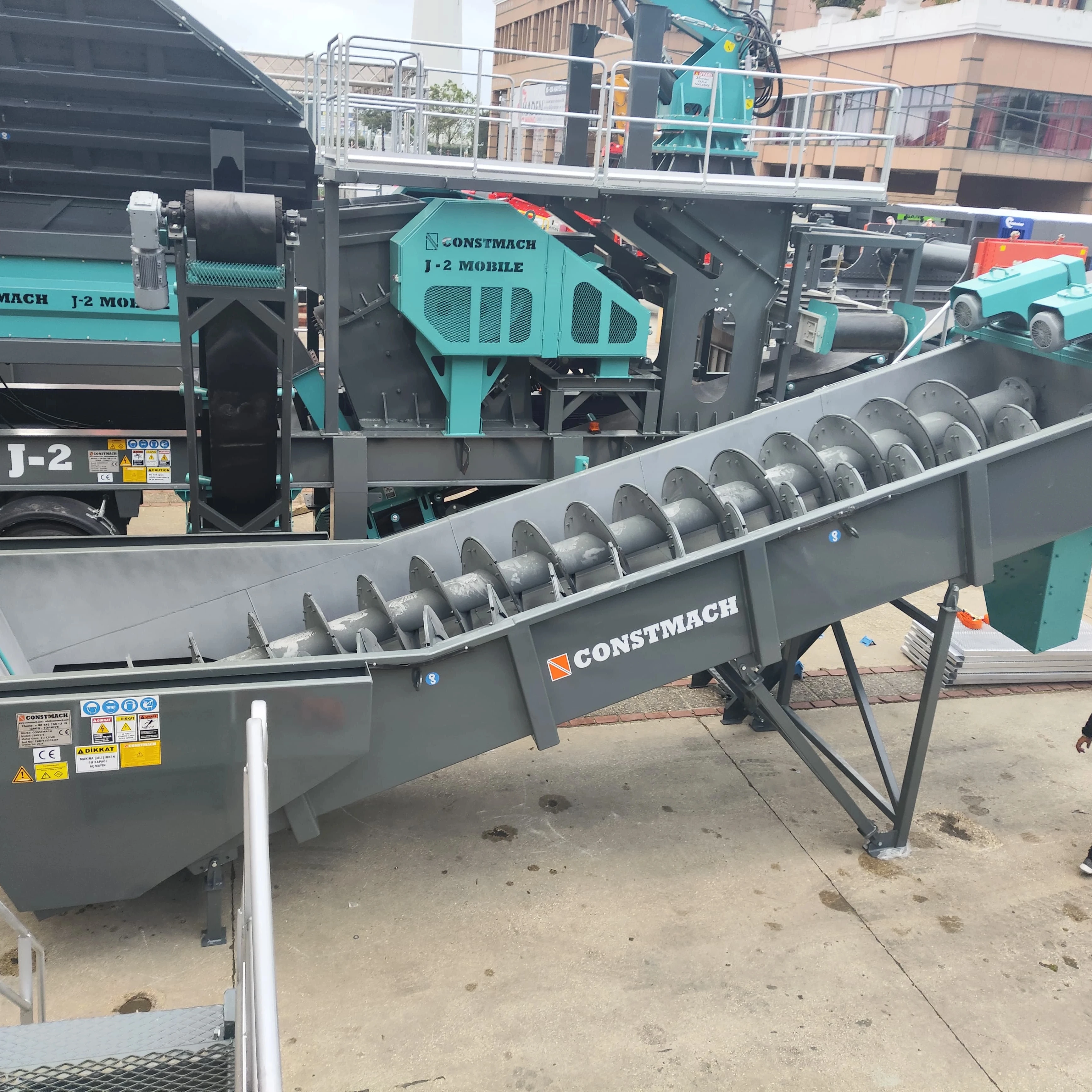 Шнек для промывки песка, гравийная стиральная машина