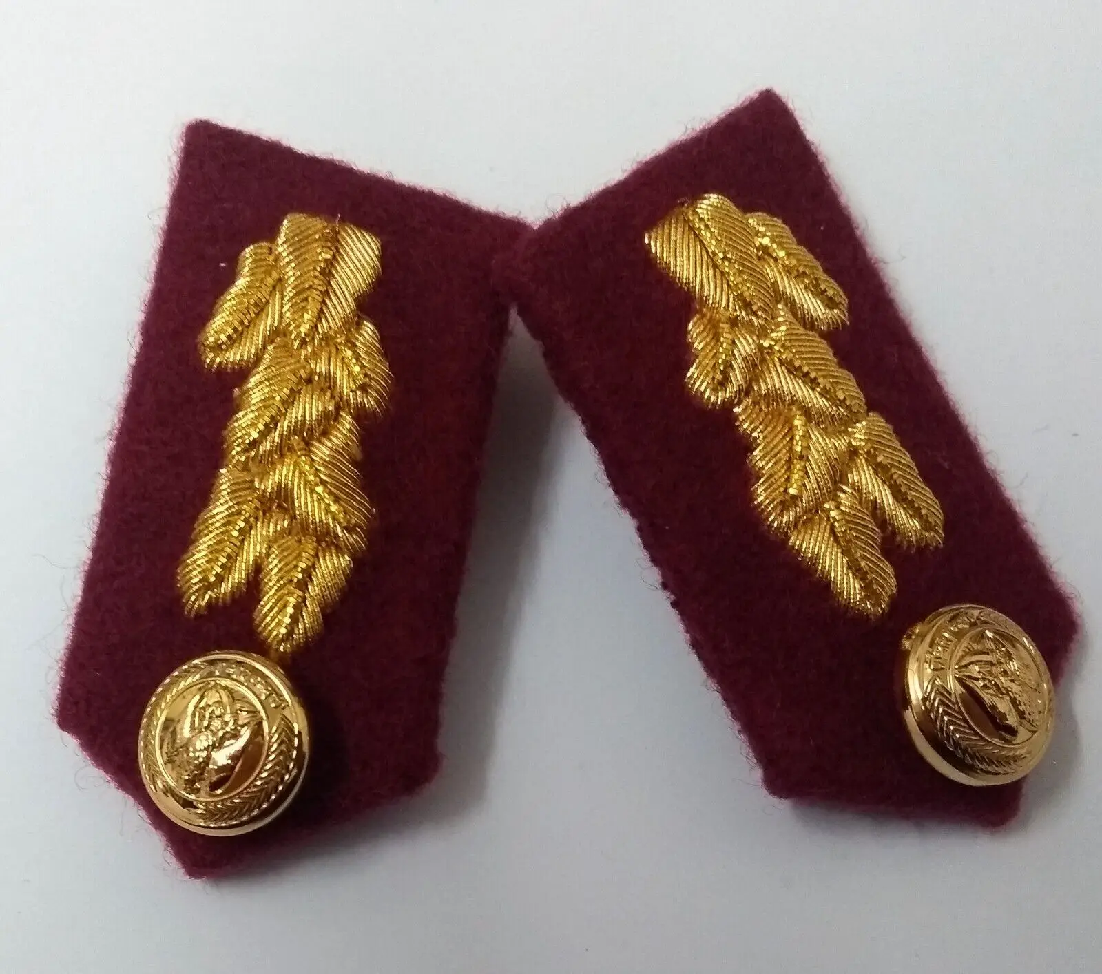 Arabic Emirates Gorgets Neck Shoulders Golden Braid Detail Senior Water Officers