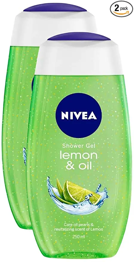 Nivea Women Shower Gel Lemon & Oil Body Wash Transparent 250 ml & 125 ml At Very Good Offer