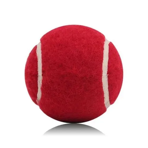 High Bouncing Plain Red Color Tennis Ball Sports cricket tennis Ball Best Quality Wholesale