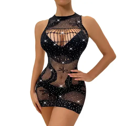 Custom Stripper Plus Lace Nightclub Dancewear Sexy Transparent Women Wholesale Stripper Clothes Exotic Lingerie Stripper Clothes