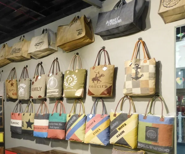 Luxury satchel cross body bag denim tote bags wholesale jeans bags handbags women denim handbag