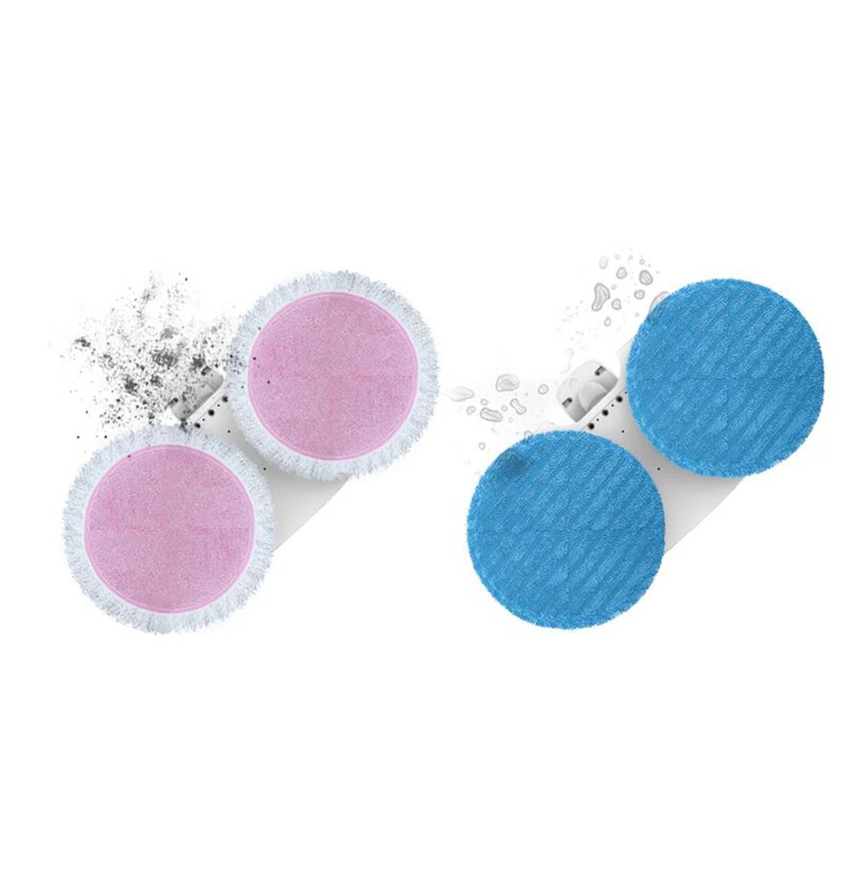 Mamibot Cordless Electric MOPA580 Electric Spin Mop Handheld Floor Board Cleaner and Polisher