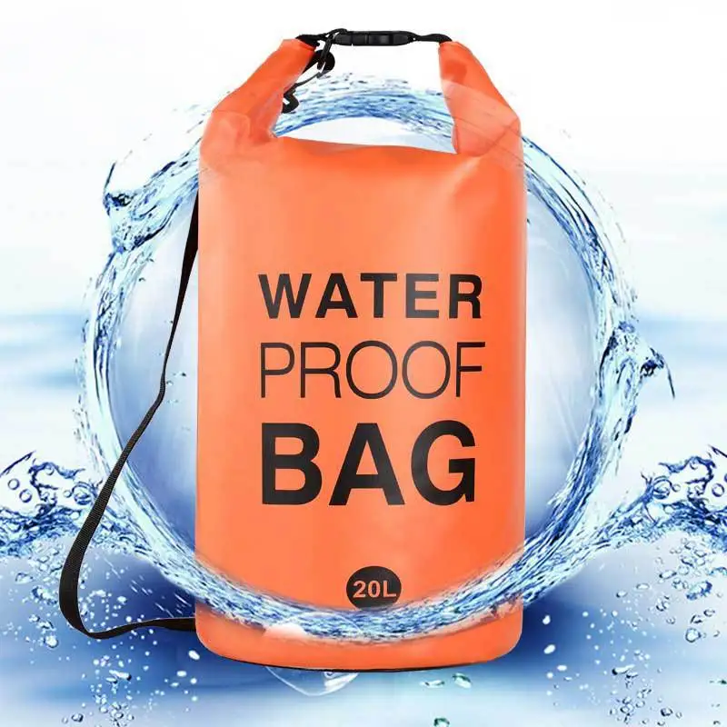 OEM custom print logo 2L 5L 10L 15L 20L hiking swim 500d pvc tarpaulin water proof ocean pack custom waterproof dry bag