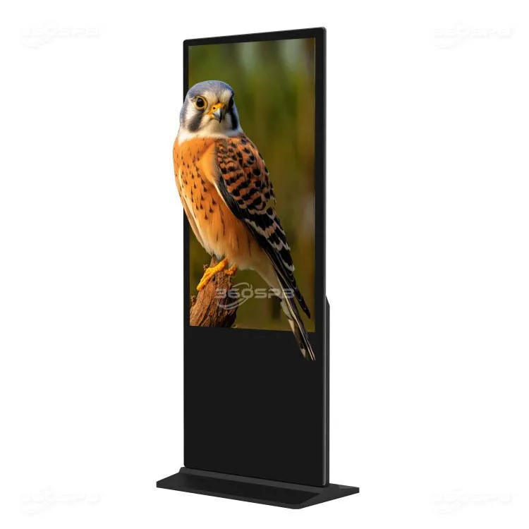 360SPB IFS55A 55 inch digital signage and displays advertising floor standing digital signage light weight portable