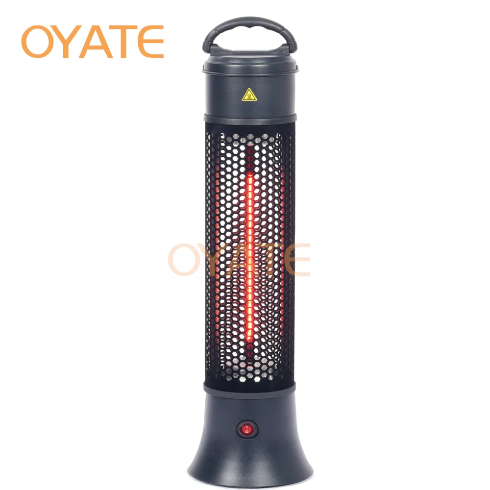 heating heaters Smart Far Infrared Carbon Fiber heat lamps Black color Free Standing Home Electric Heater