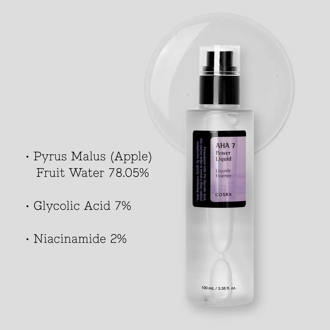 Korean Skin Care Products Facial Products Skincare Toner COSRX AHA 7 Whitehead Power Liquid 100ml