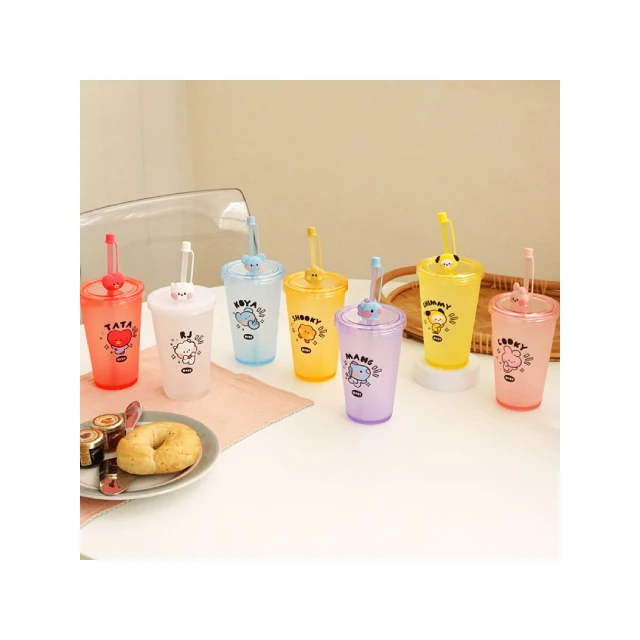 Bts BT21 Character BT21 minini Tumble for kpop fan promotion store for kpop Korean musician cute goods summer necessary products