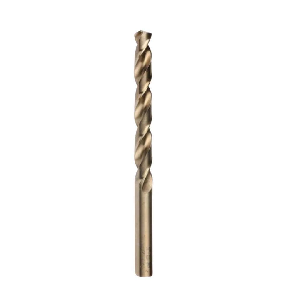 Innovative Design HSSE DIN 338 Cylindrical Shank Drill Bit Gold Series Cobalt-Enhanced for Superior Performance Quick Setup