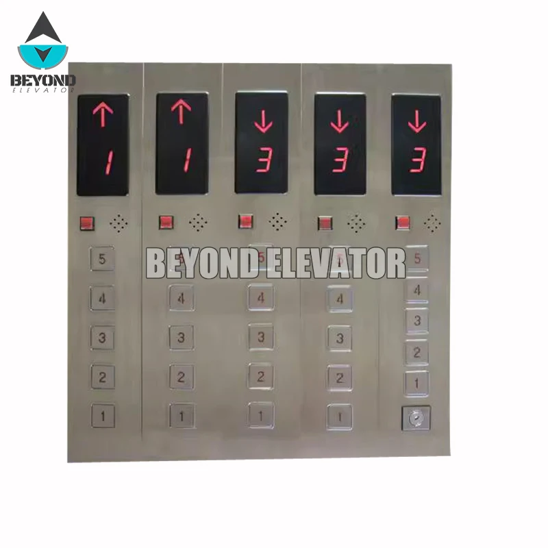 ANT/SUMMIT Elevator Car Operation Panel Landing COP HOP 5 Floors