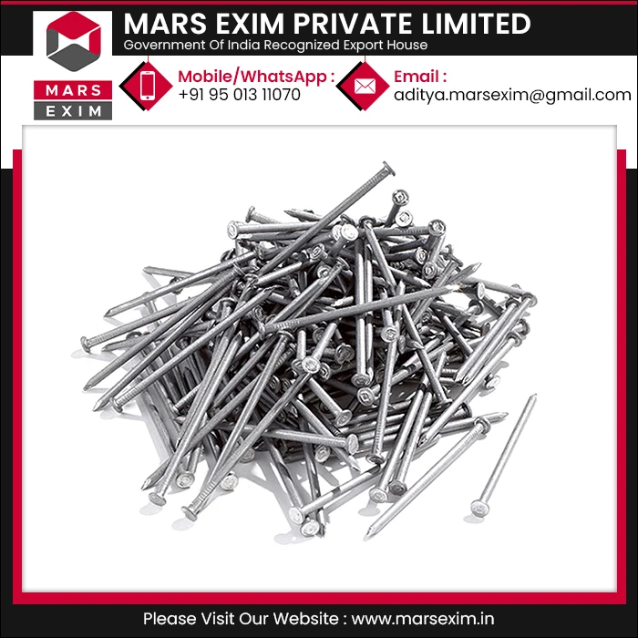New Arrival Nails Steel Concrete Nails Common Iron Nail For Building Construction Available At Best Price