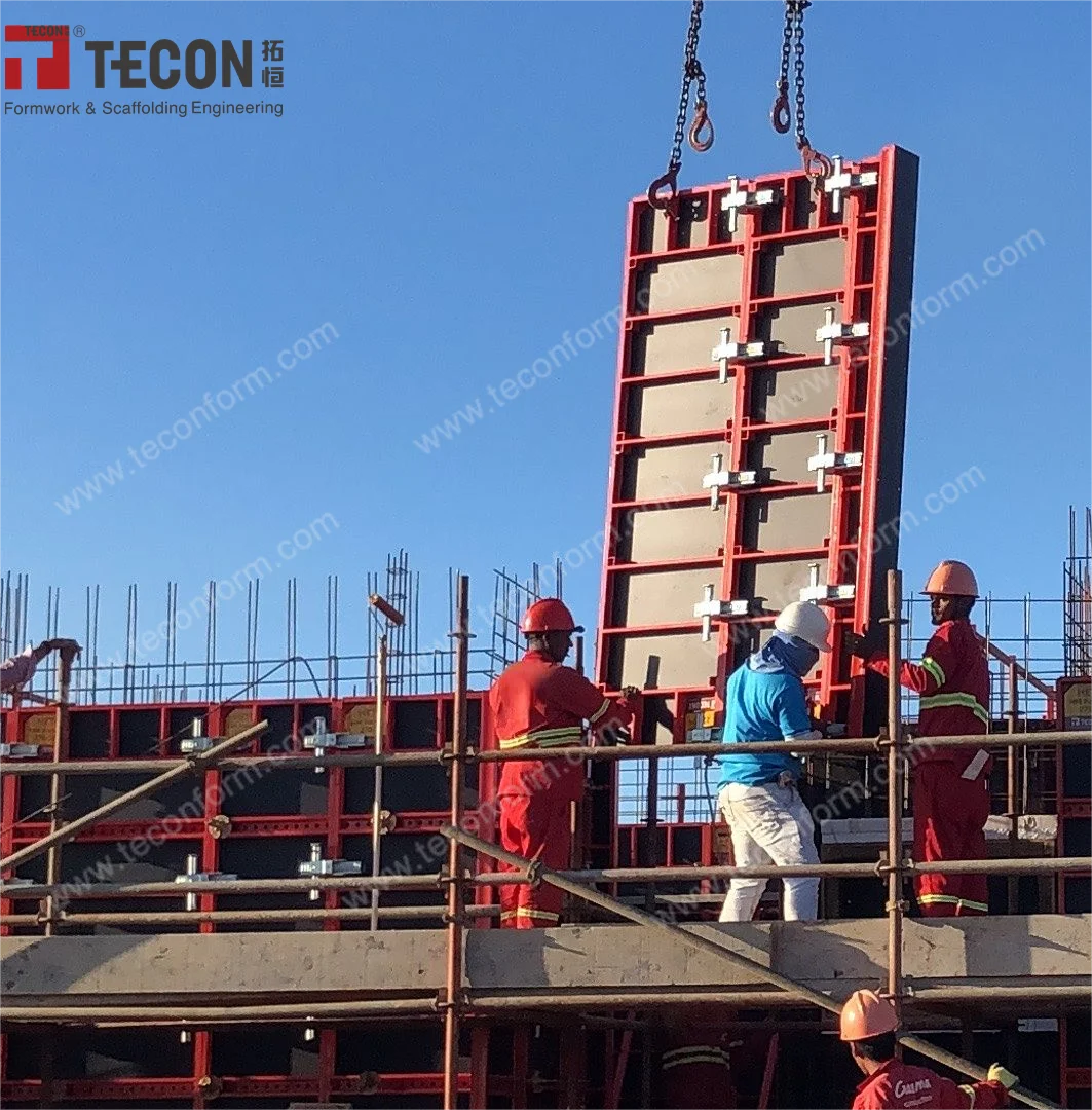 TECON Concrete Shuttering Steel Frame Formwork System with Plywood