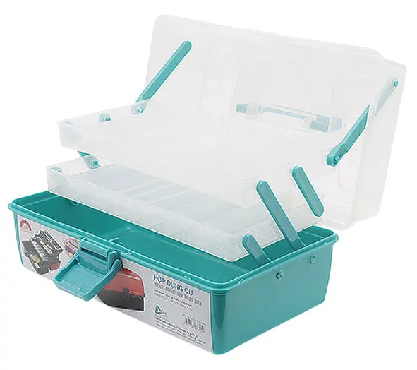 Wholesale High Quality Low Price Plastic Tool Box Portable Storage Tool Box Plastic Contact Us for Best Price