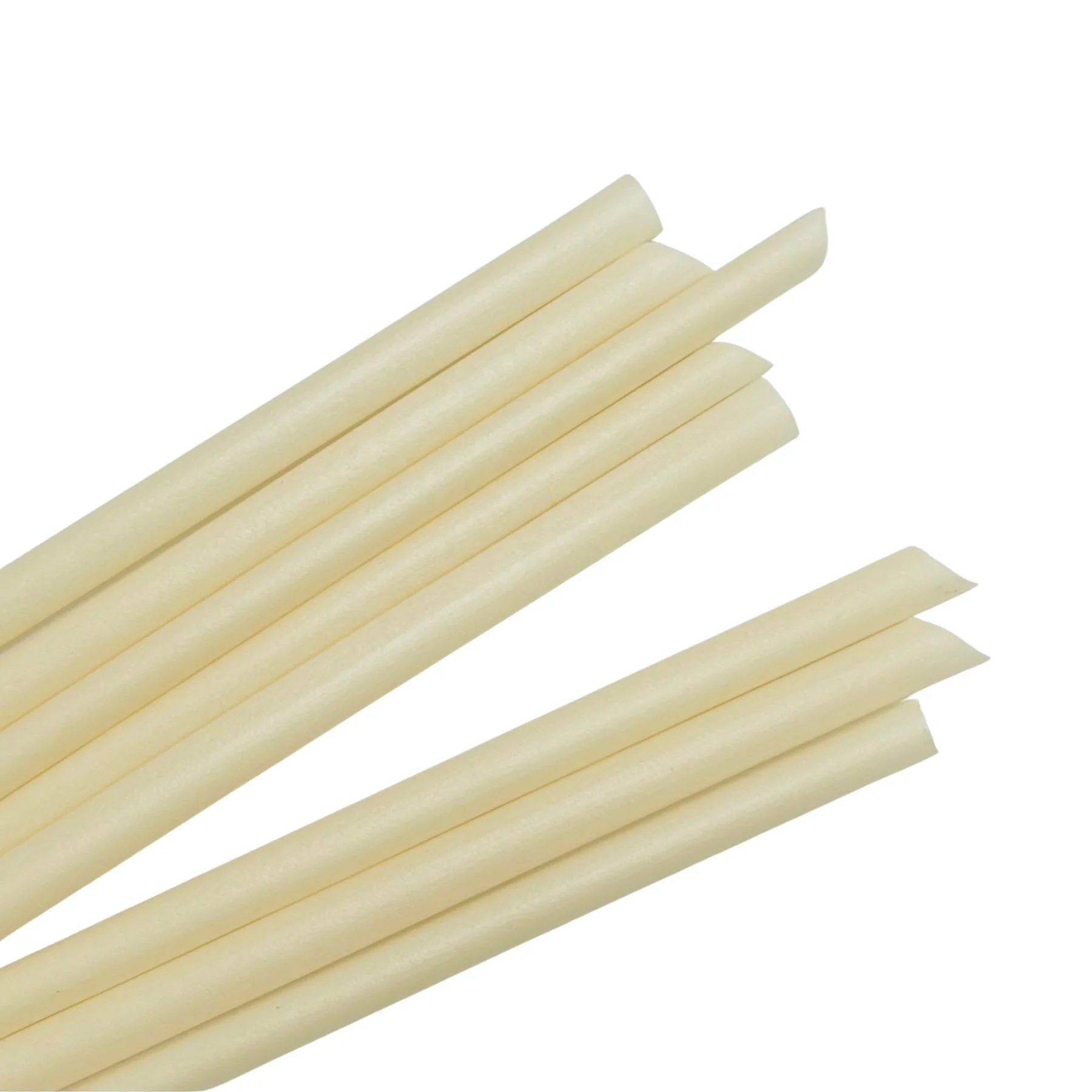 Organic Paper Straws Drinhking Straw Food Grade Paper Straws white Disposable Eco-friendly Biodegradable Coffee Bio Composite