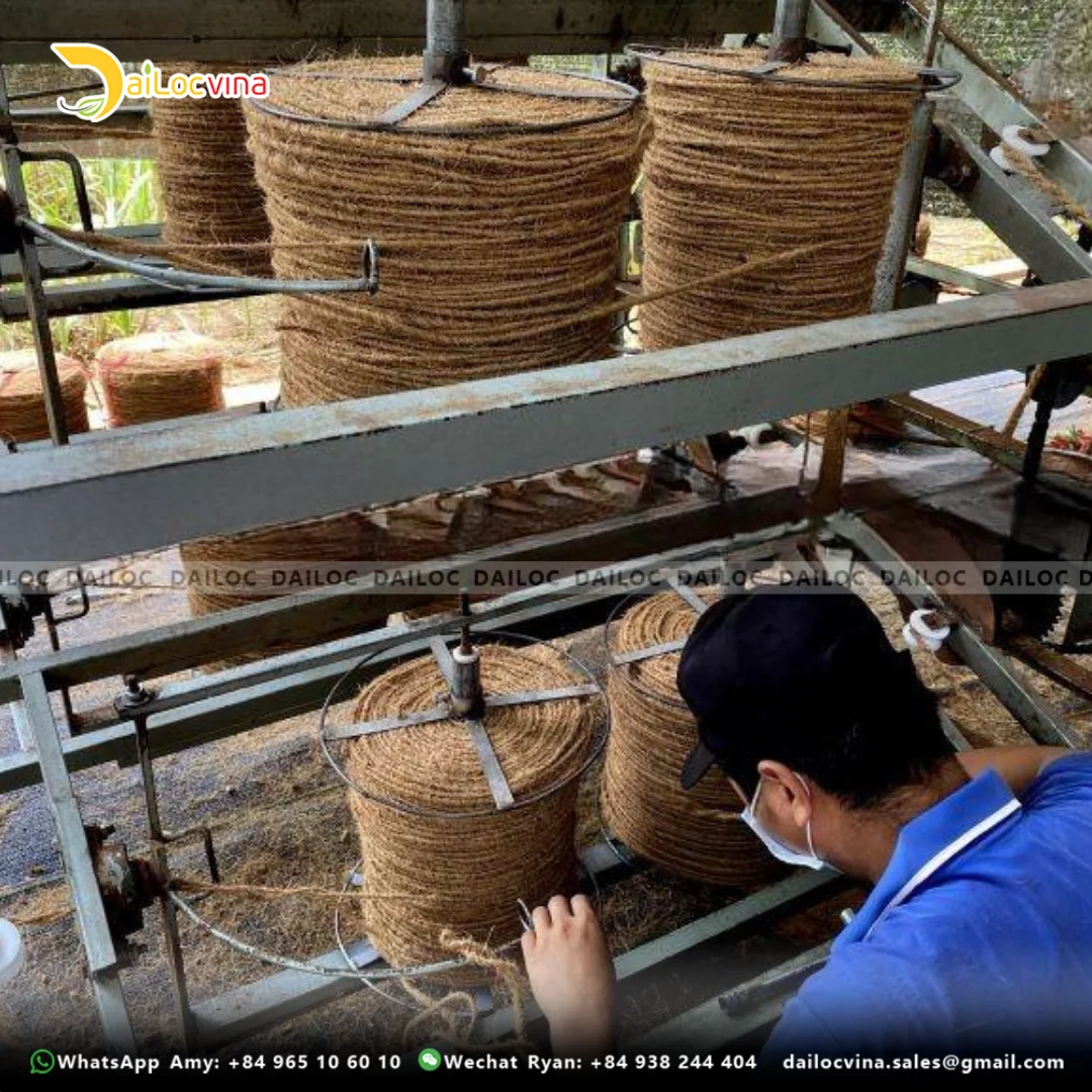 COCONUT COIR ROPE HANDMADE COCONUT FIBER ROPE FOR AGRICULTURE FROM DAI LOC VINA