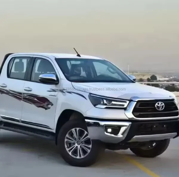 Б/у Hilux пикап с двойной кабиной Sglx 2.7l 4WD в 2021 2022 подержанные автомобили дешевые левым и правым рулем для продажи.