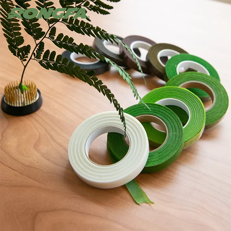 Paper Garland Tape Artificial Flower Fixed Supplies DIY Wreath Flores Garland Supplies Tape for Wedding Decoration