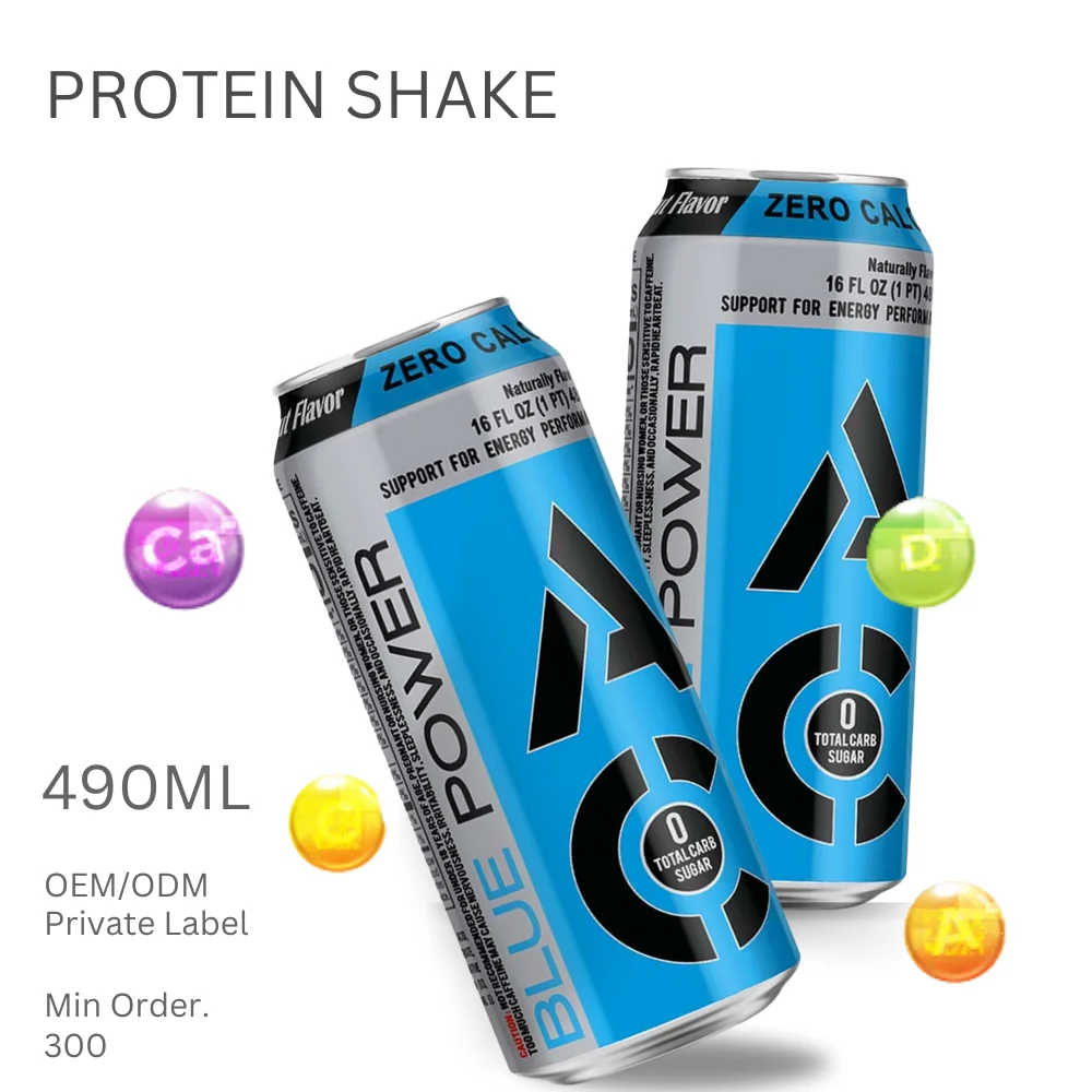 Energy Drink Supplier 490/330/250ml Carbonated Hydration Drink -  Beverage Factory Vietnam - Free Sample - Private Label OEM