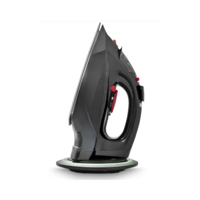 Горячий заряд продукта 2400 Вт мощность + беспроводной Утюг разогрев менее 25 секунд подошва Вт-черный