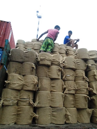8lbs 1 ply CRT quality jute yarn 100% jute export trade associate made in Bangladesh eta