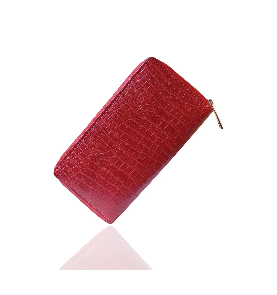 Best Selling Designer Beautiful Fancy Fashionable Wristlet Clutch Bag Crocodile Long Zipper Cell Phone Fashion Money Card purse