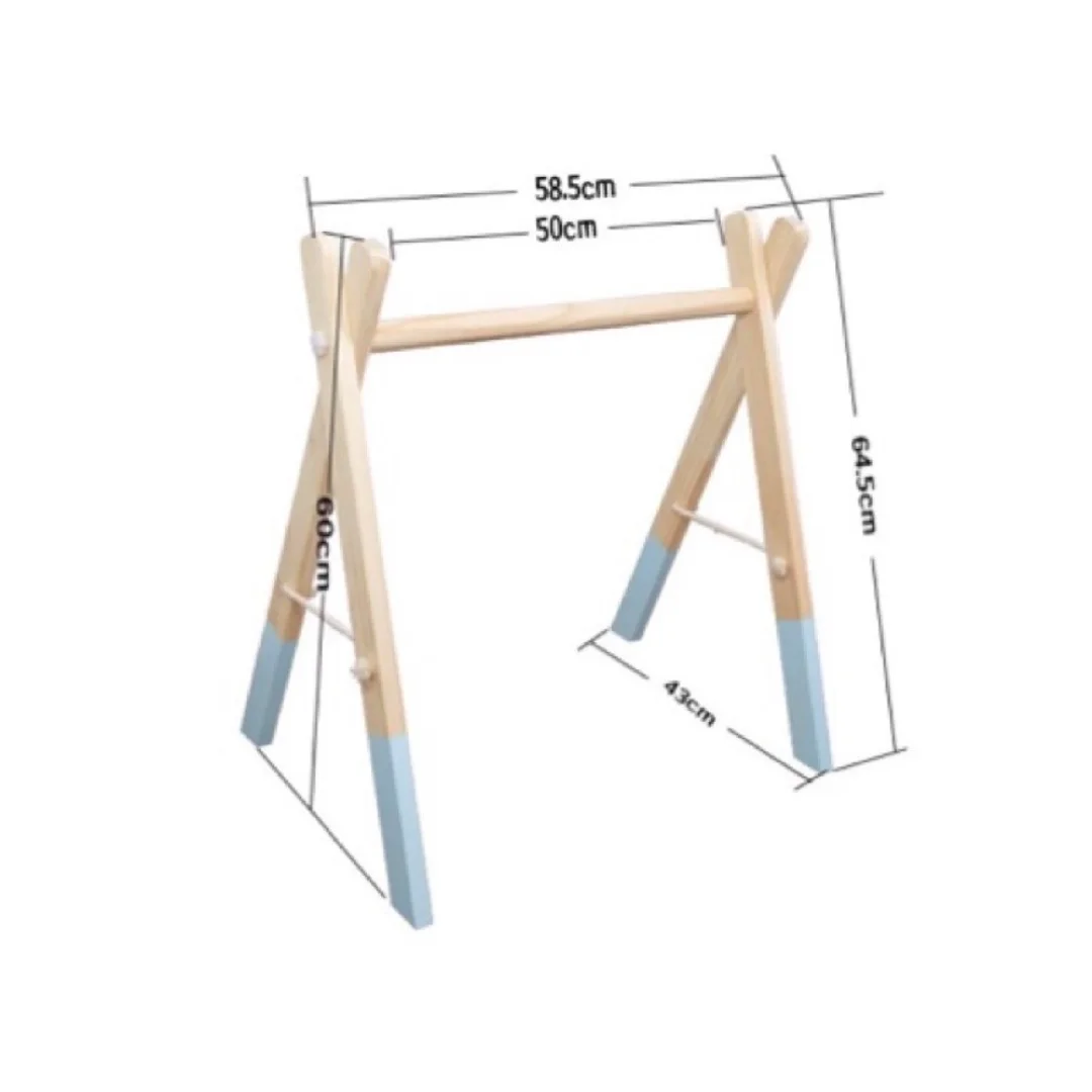 Premium Quality Wooden Baby Play Gym Kids Toy Eco-friendly product suitable for all skin and age