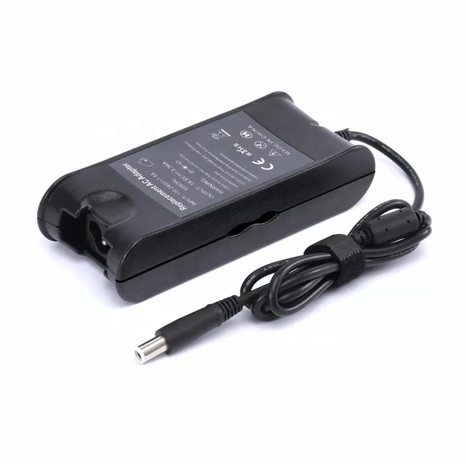 OEM Laptop Charger Factory AC DC Adapter Power Supply Cargador Para Laptop For DELL Laptop Charger 65W 19.5V 3.34A