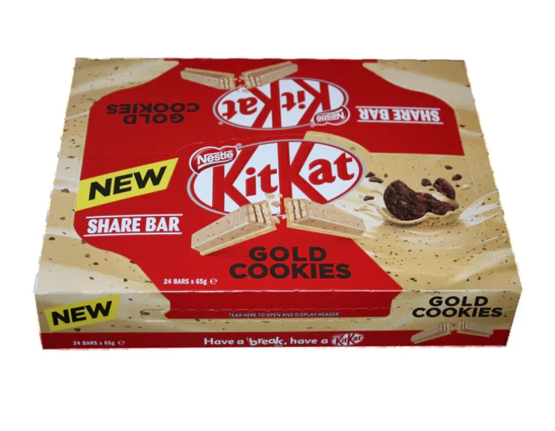 New Kit Kat Gold Cookies 65g Special Edition