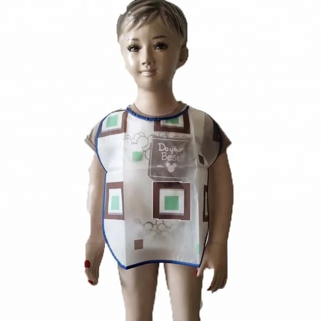 Quality custom cheap hot sales waterproof kitchen drawing kids apron/ waterproof apron kids