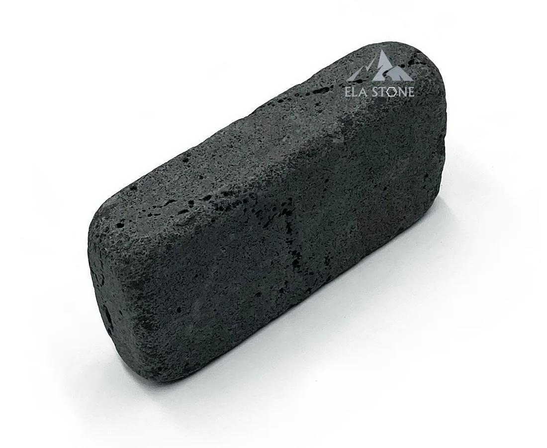 Lava Stone Brick Gray Lava Stone Tiles Stone With Holes Customized Size For Sale From Vietnam