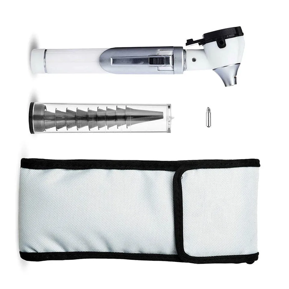 White Color Fiber Mini Ear Wax Remover Otoscopes For Personal Diagnosis Ear Otoscope Best Quality Surgical Instruments