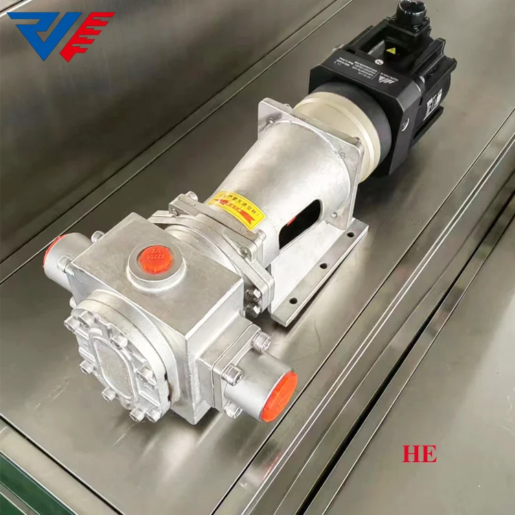 Easy-to-install stainless stee Chemical gear pumps for the transfer of chemical acid liquids