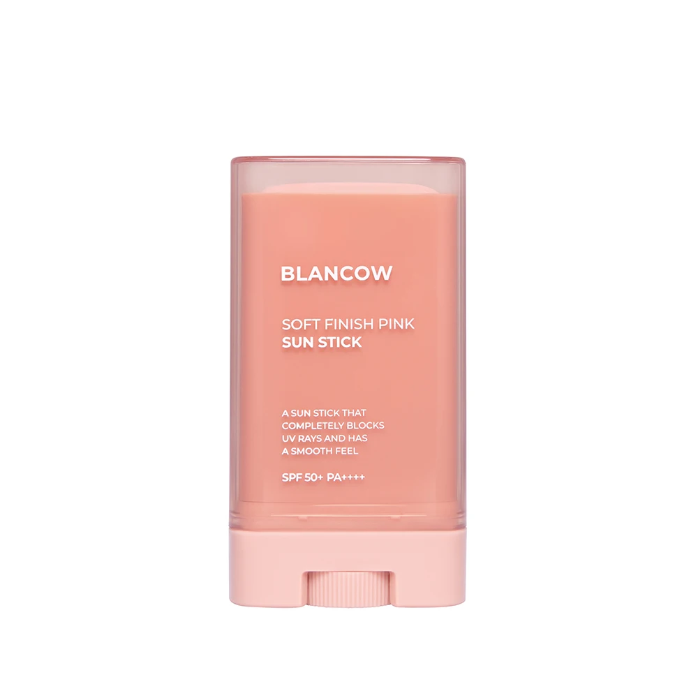 [BLANCOW] KOREA Brand PINK SUN STICK Matte No Sticky & white cast Face & Body Nourishing Hydrating, control Sebum & Blur pore
