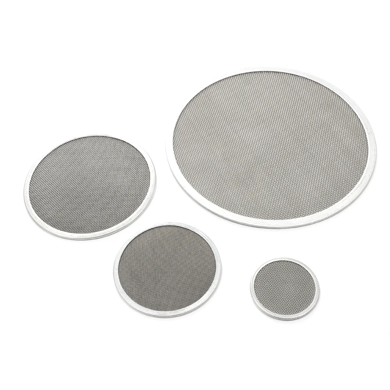 Multi-layer Screen Pack Stainless Steel Screen Filter Mesh Disc Rimmed Mesh Filter Disc