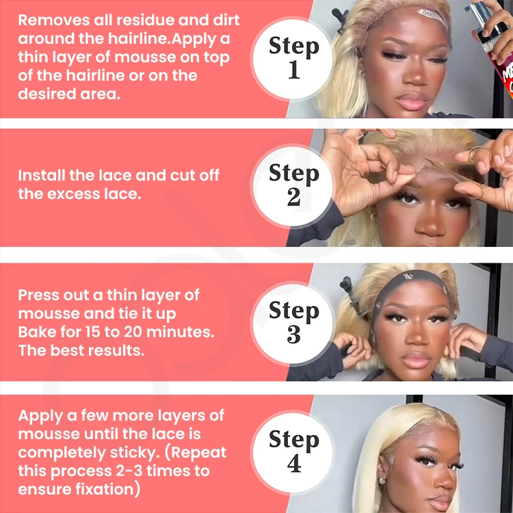 200ml ODM High Quality Melt Mousse Strengthens Glue Mousse Simple Application Melting Foam