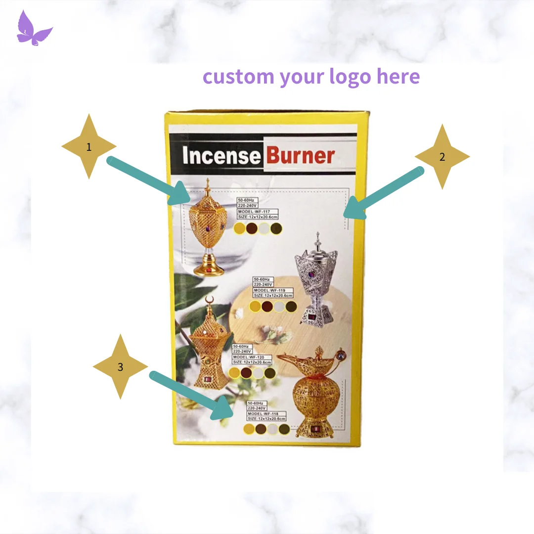 Middle Eastern Flair: Mabkhara Arabic Electric Incense Bakhoor Burner, adding fragrance to home decor