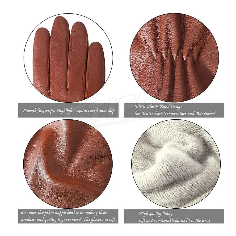 Customize Best Heavy Duty Fashion Leather Gloves New Outdoor Sports Leather Fashion Gloves