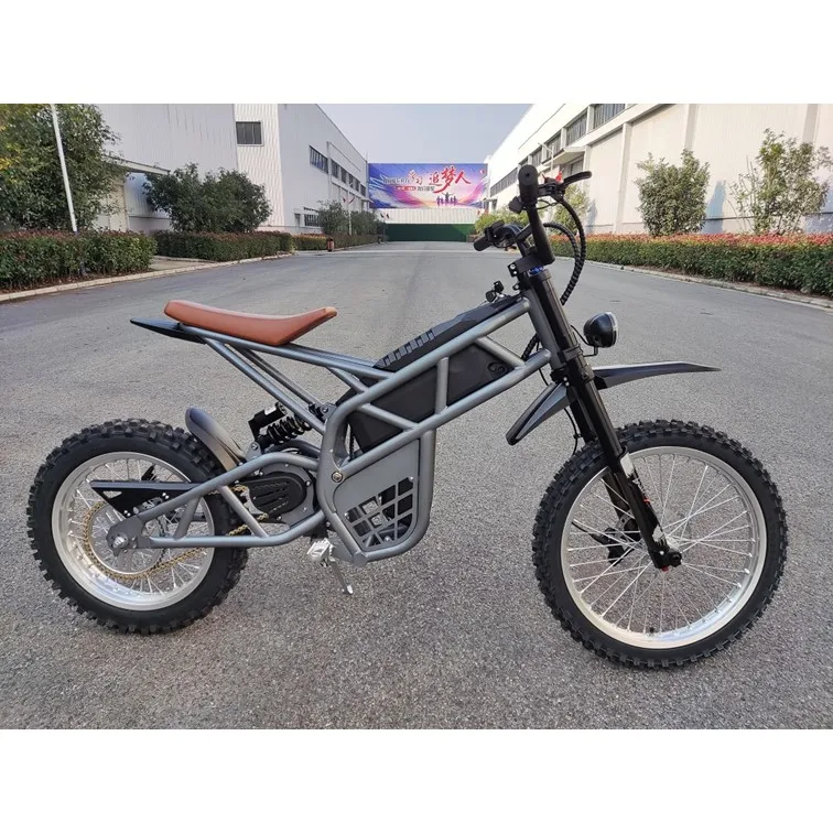 classic retro sur style ron ebike dual battery 48v retro electric fat tire road bike 2000w blue electric motorcycle for adults