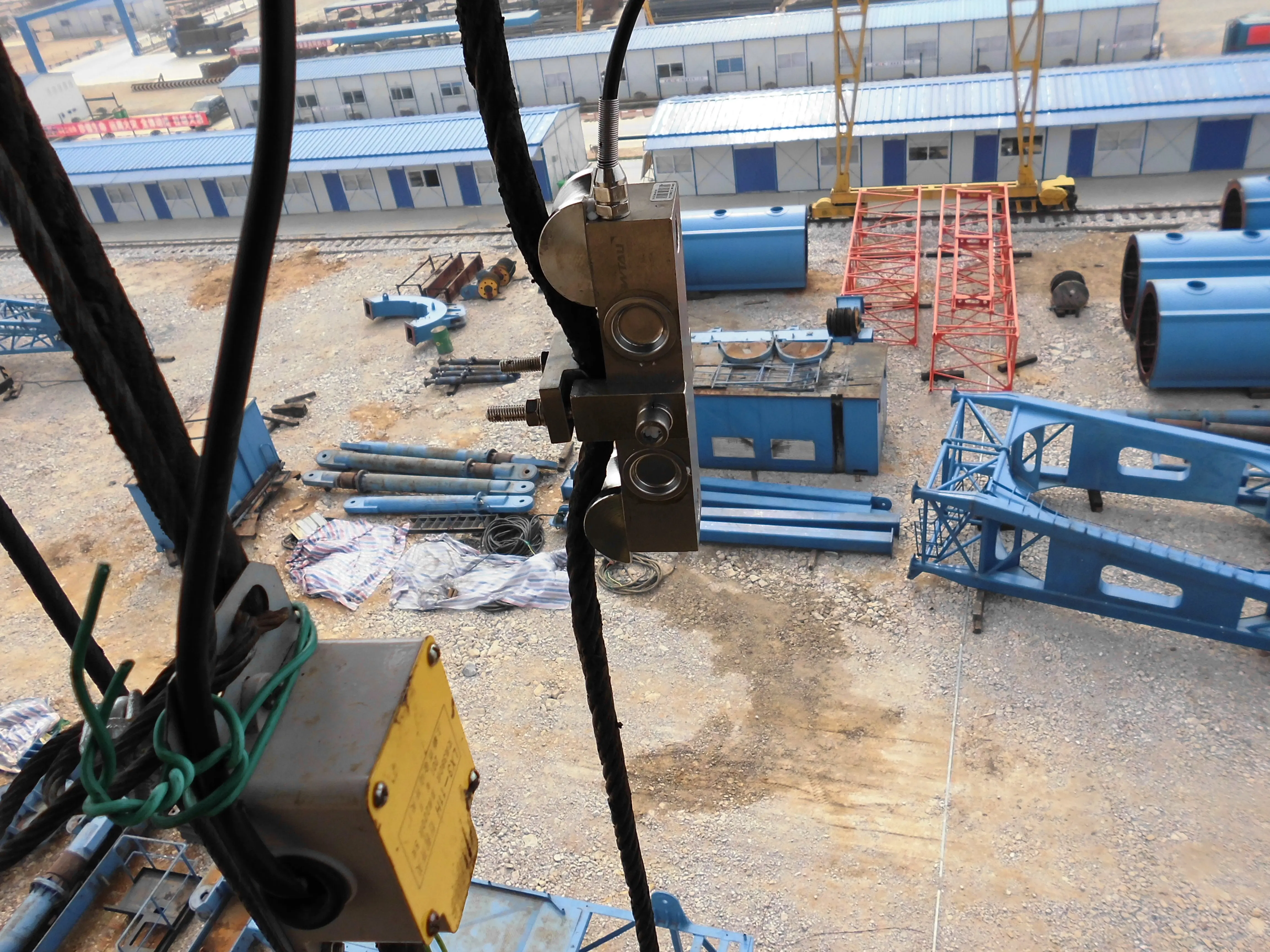 Construction Machinery Parts Clamp Type Load Weighing Sensor for Crane Use