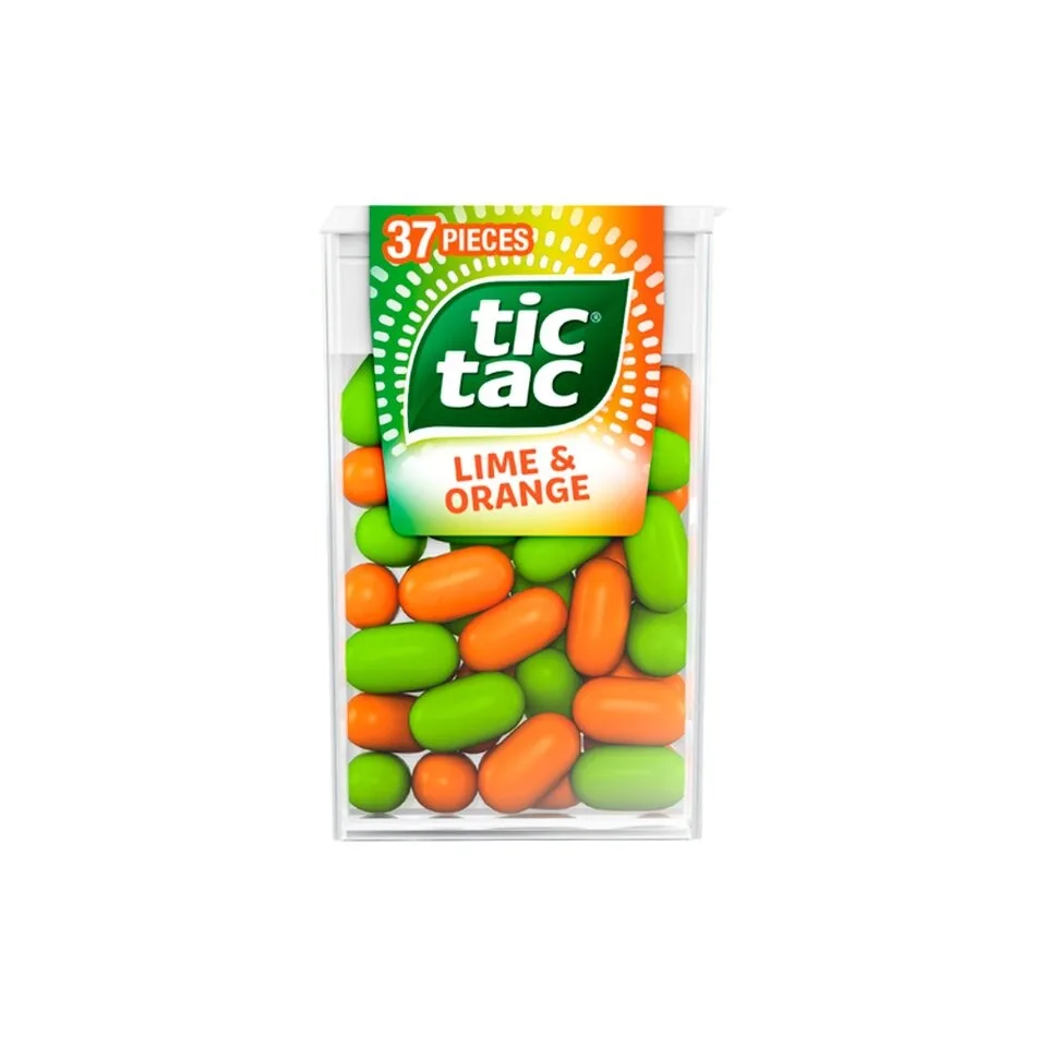 Best Price Tic Tac Tablet Candy Freshen Breath Mint Flavor Solid Compound Chocolate with Cartoon Pattern in Bulk